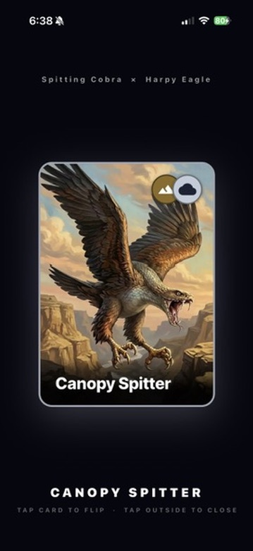 Canopy Spitter — a discovered chimera
