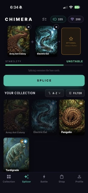 The Splicer — combining two animals